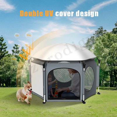 Tenda Bermain Anak Pop Up OEM Di Luar Pencegah UV Atau Di Dalam Untuk Keluarga