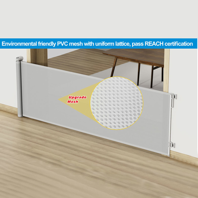 55-197 Inch retractable extra wide gate extending baby safety staircase fence pagar untuk anak kecil