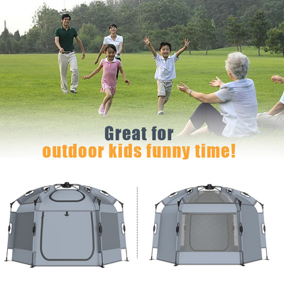 Ringan Berat Double Lock Pop Up Shop Play Tent Untuk Bayi Dan Anak-anak
