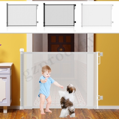 71 Inch Extra Wide Expandable Gate Outdoor Retractable Safety Gate (Pintu keamanan yang bisa ditarik keluar)
