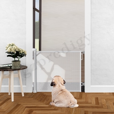 71 Inch Extra Wide Expandable Gate Outdoor Retractable Safety Gate (Pintu keamanan yang bisa ditarik keluar)
