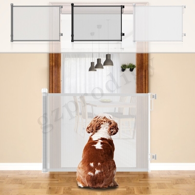 ABS PVC Mesh Retractable Baby Gate Safety Dog Gate Untuk Pintu
