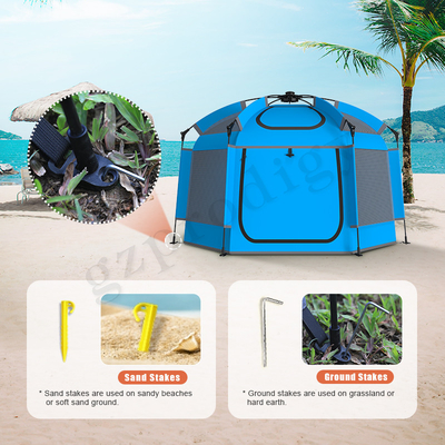 ASTM Pop Up Play Tent Tenda Mainan Anak Portable Dengan Tas Bawa