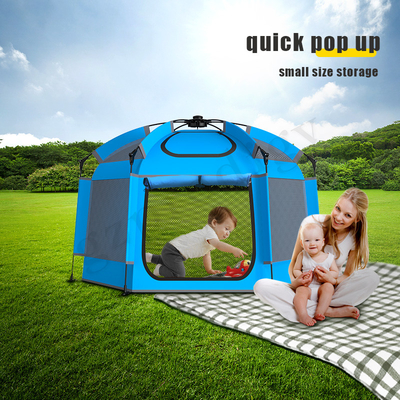 ASTM Pop Up Play Tent Tenda Mainan Anak Portable Dengan Tas Bawa