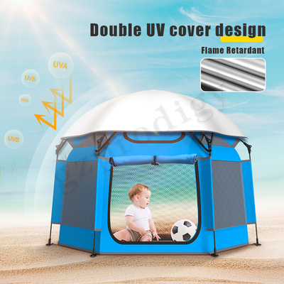 ASTM Pop Up Play Tent Tenda Mainan Anak Portable Dengan Tas Bawa