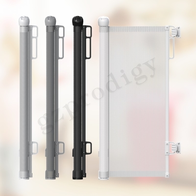 Customzied Berbeda Panjang Retraktable Safety Gate Standar 140cm