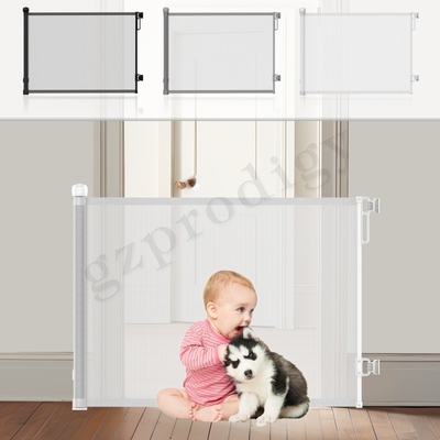 Customzied Berbeda Panjang Retraktable Safety Gate Standar 140cm