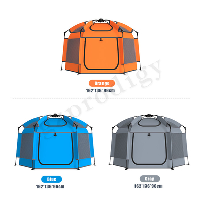Nylon TPU Pop Up Play Tent Ruang Besar Tenda Lipat Play House