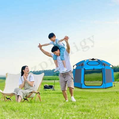Indoor dan Outdoor Pop Up Play Tent Foldable Playpen untuk Anak-anak dan Hewan Peliharaan