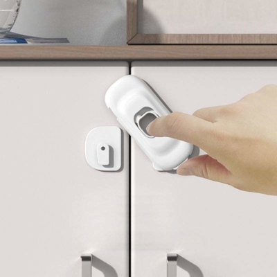 Prodigy Child Safety Lock Baby Safety Cabinet Lock Kunci Pintu Lolos Plastik