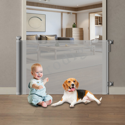 Extra Wide Pets Mesh Safety Gate Memperpanjang ke 55 &quot;Untuk Perlindungan Bayi di Luar Ruang