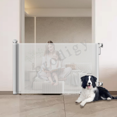 Prodigy Retraktable Safe Baby Gate Child Safety Gate