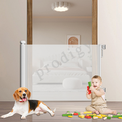 Gerbang Playpen Lantai retractable safety stairs Gerbang Dengan Wall Protector Untuk Bayi Dan Anak