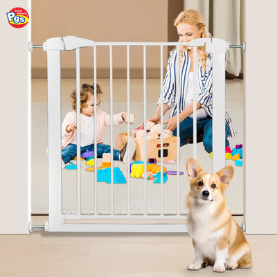 Extra Wide Baby Gates Keamanan Untuk Pintu Tangga Keamanan Anak Penjaga Pagar Keamanan Bayi disesuaikan